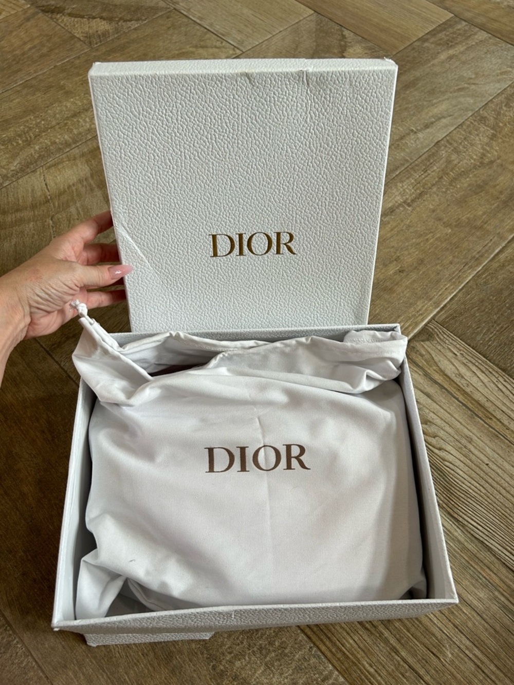 Dior Saddle Bag coral with Iridescent Hardware - Picture 5 of 7